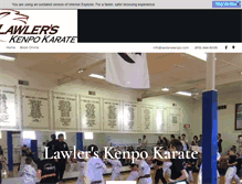 Tablet Screenshot of lawlerskenpo.com